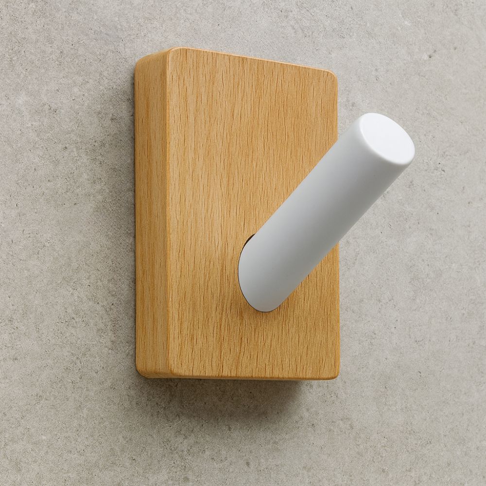 BowLift | Natural Wood Hook Wall Organizer