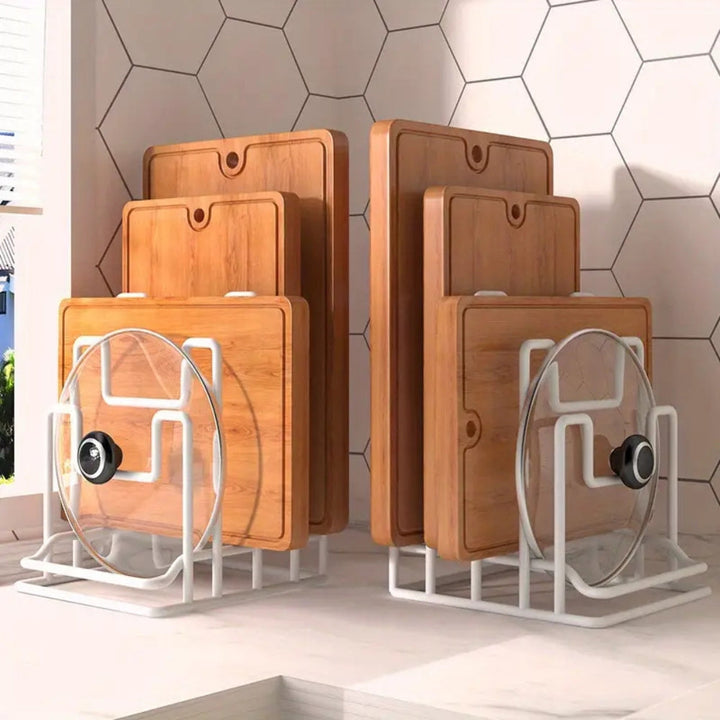 BowLift | Neat Nest Pot Lid & Board Rack