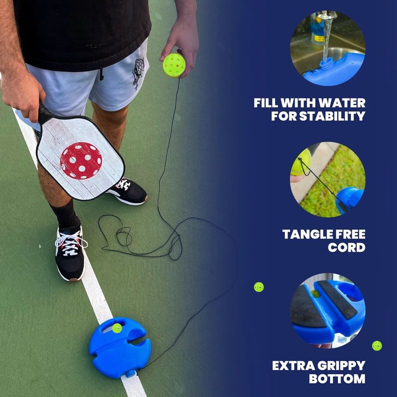 BowLift | Luminous Pickleball Trainer with Extra-Grippy Base