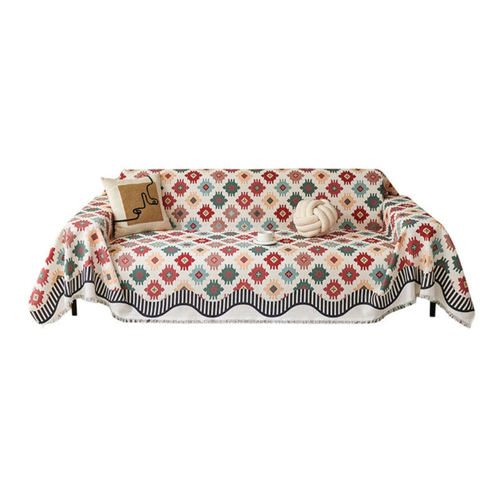 BowLift | Nomad Charm Geometric Sofa Throw Cover