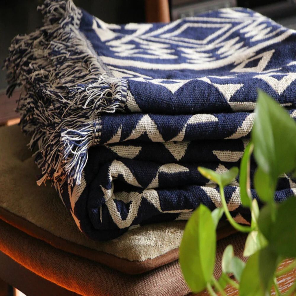 BowLift | Nomad Weave Boho Throw Blanket