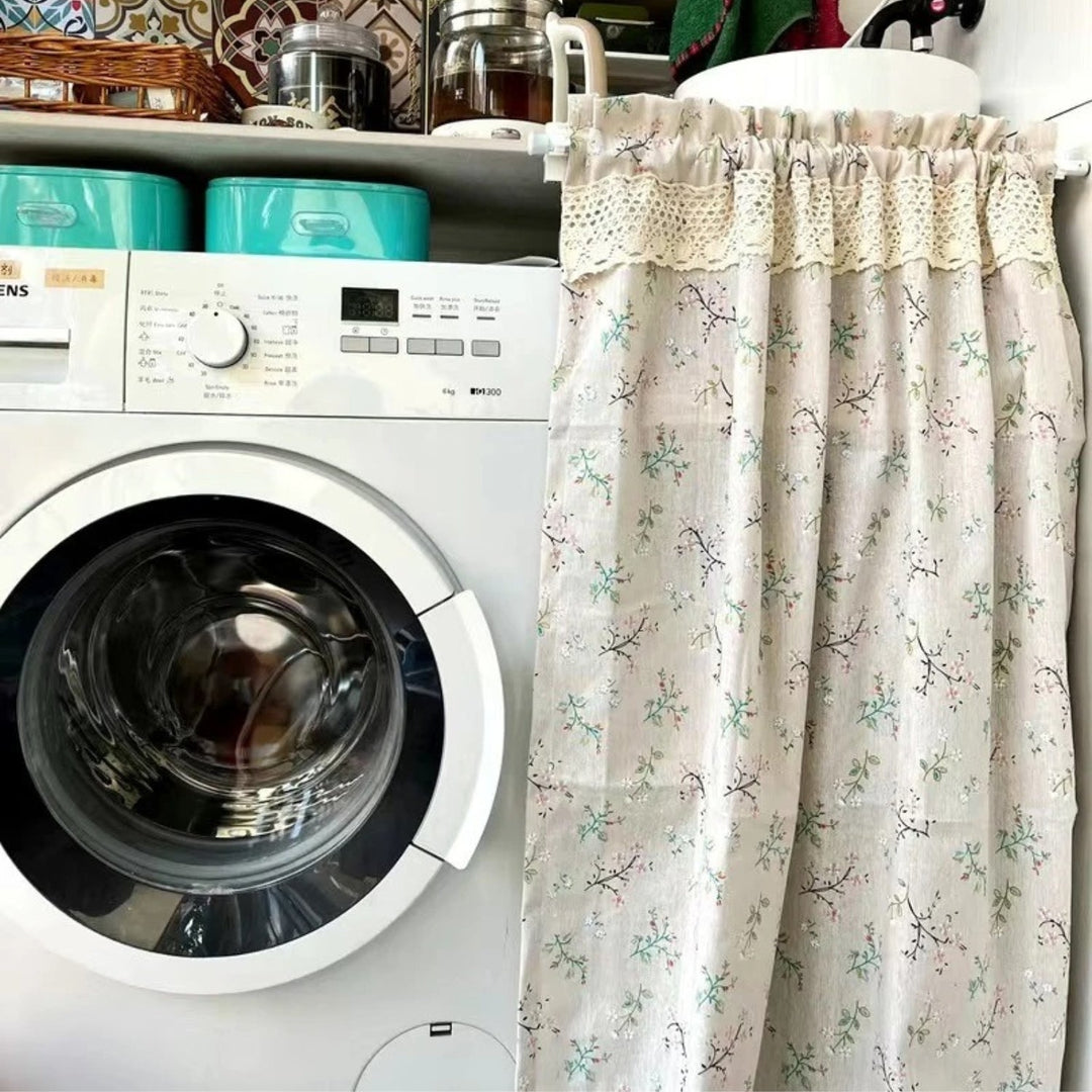 BowLift | Nordic Bloom Kitchen Cabinet Curtain