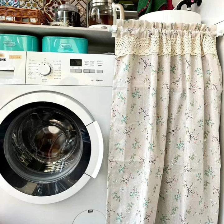 BowLift | Nordic Bloom Kitchen Cabinet Curtain