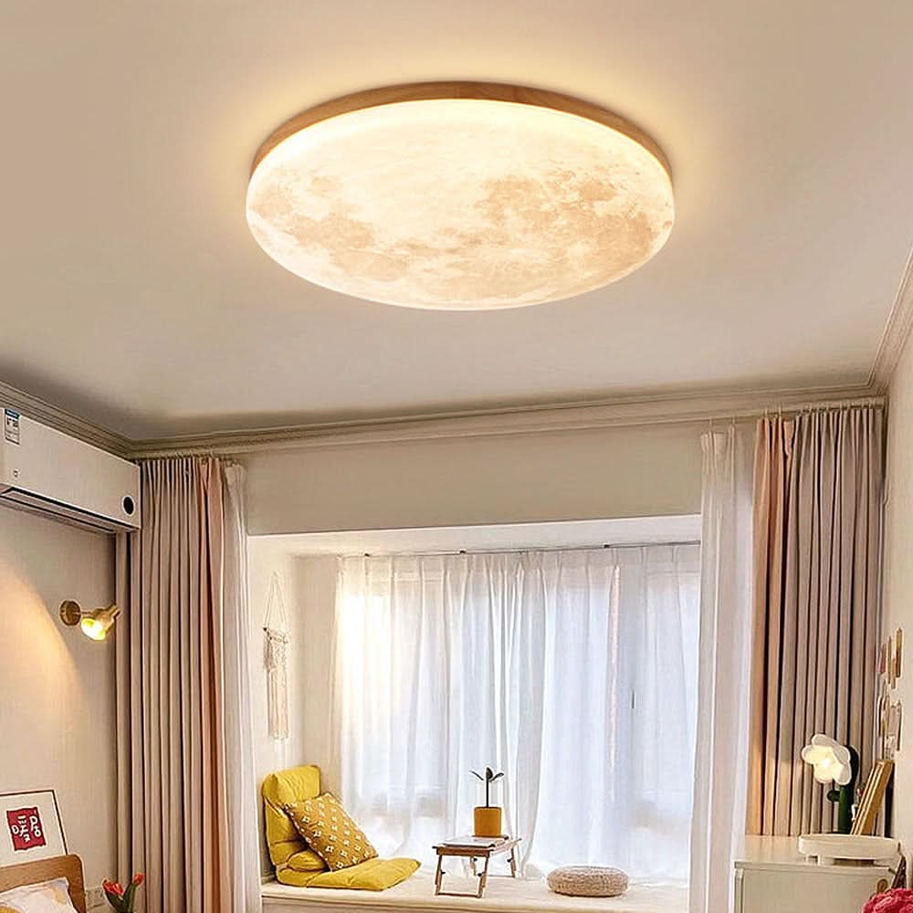 BowLift | Moon-Inspired LED Ceiling Light for Modern Interiors