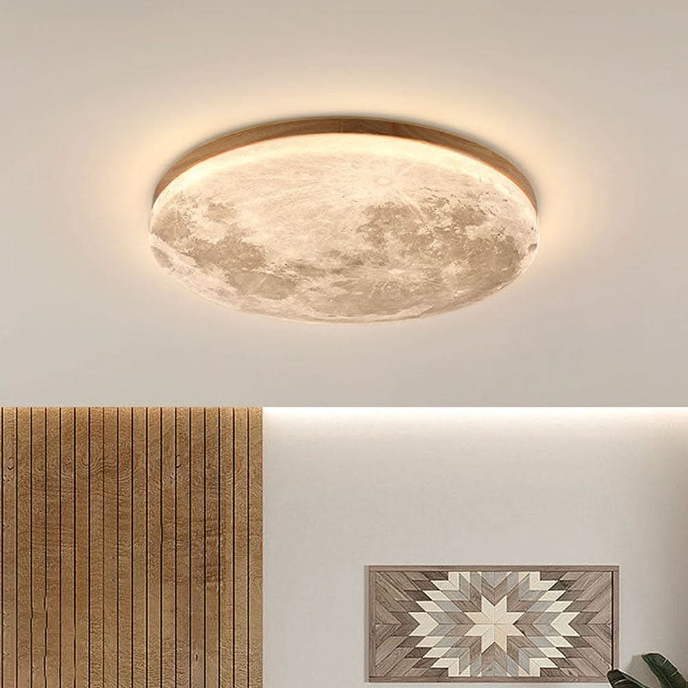 BowLift | Moon-Inspired LED Ceiling Light for Modern Interiors