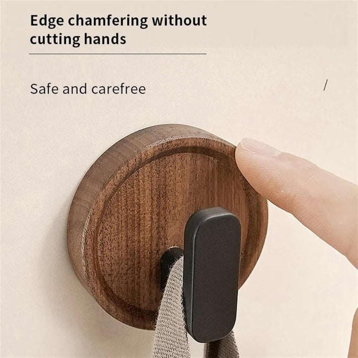 BowLift | Nordic Walnut Wood Wall Hook