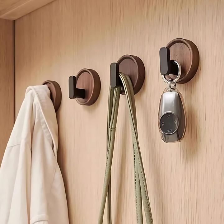 BowLift | Nordic Walnut Wood Wall Hook