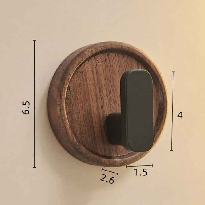 BowLift | Nordic Walnut Wood Wall Hook