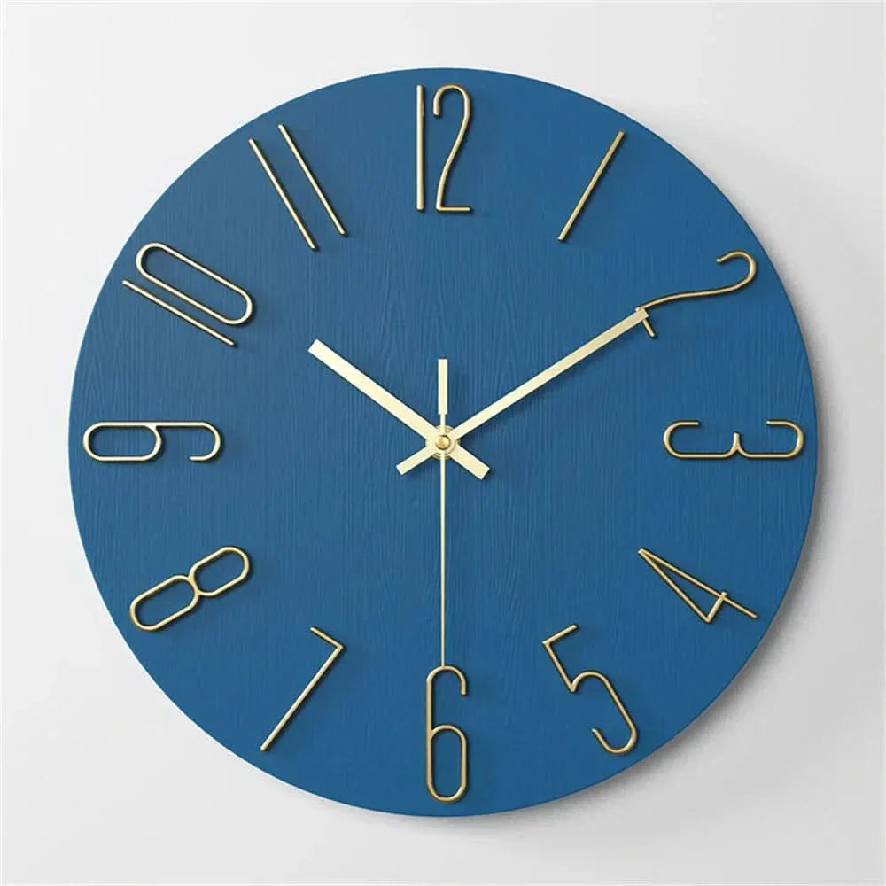 BowLift | Minimalist Frameless 3D Wall Clock with Silent Movement