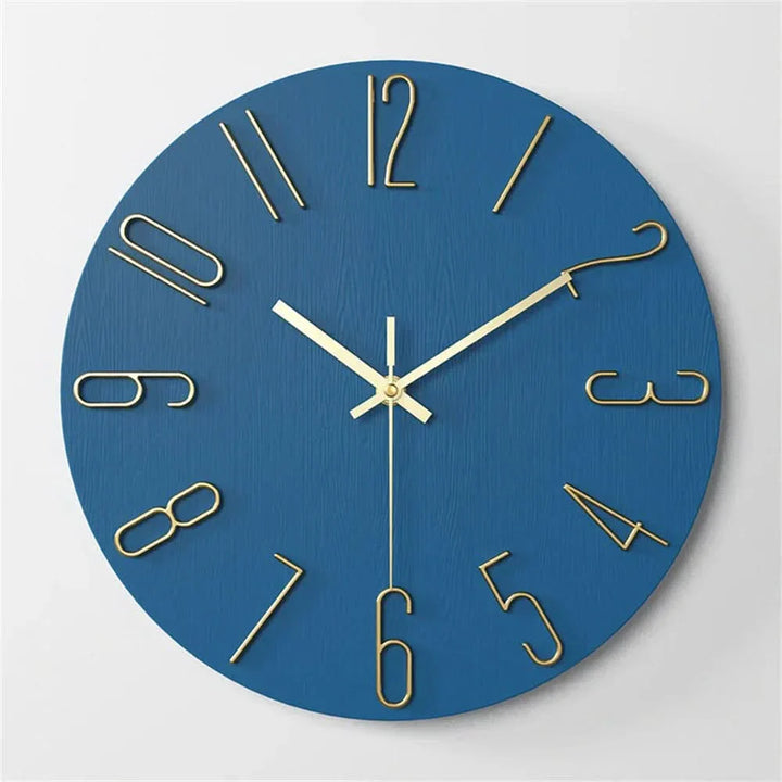 BowLift | Minimalist Frameless 3D Wall Clock with Silent Movement