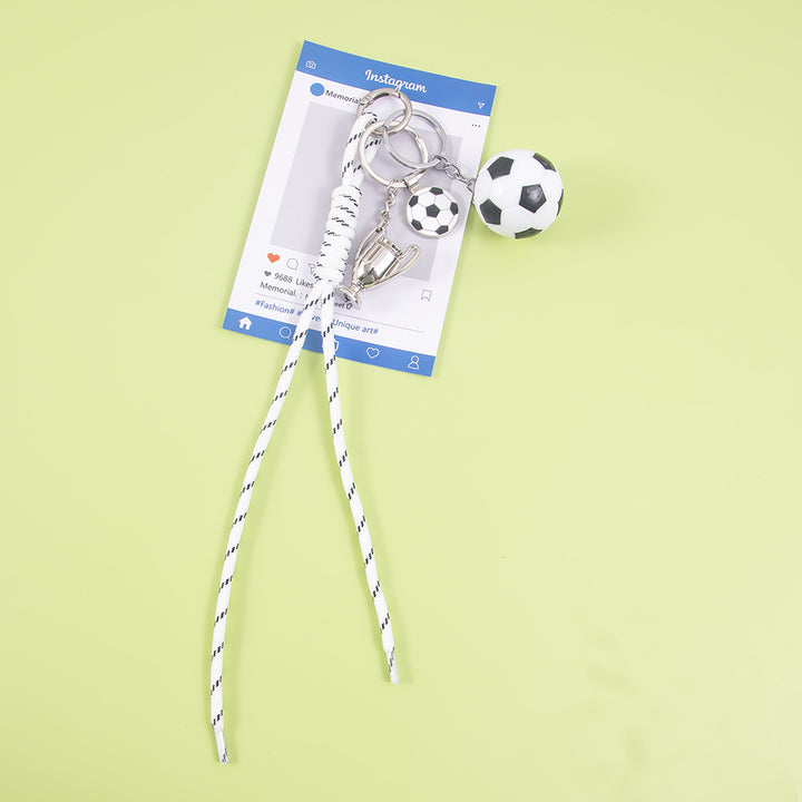 Sports-Themed Keychain Set Bowlift