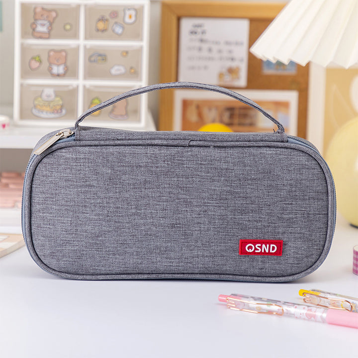 Compact Zippered Pencil Pouch