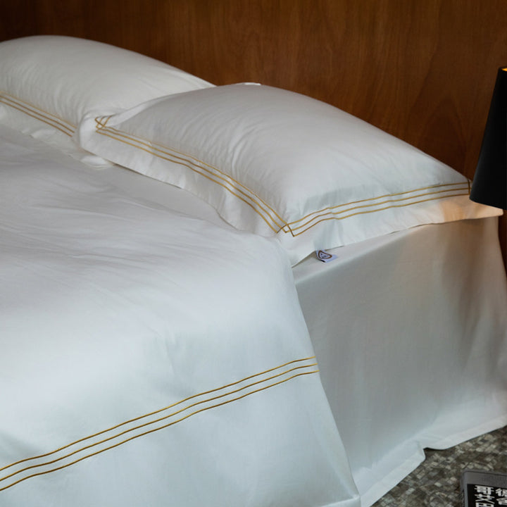 Cotton-Sateen Duvet Cover Set