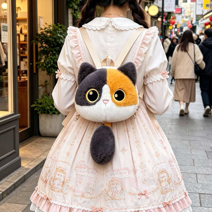 Cute Plush Animal Backpack Bowlift
