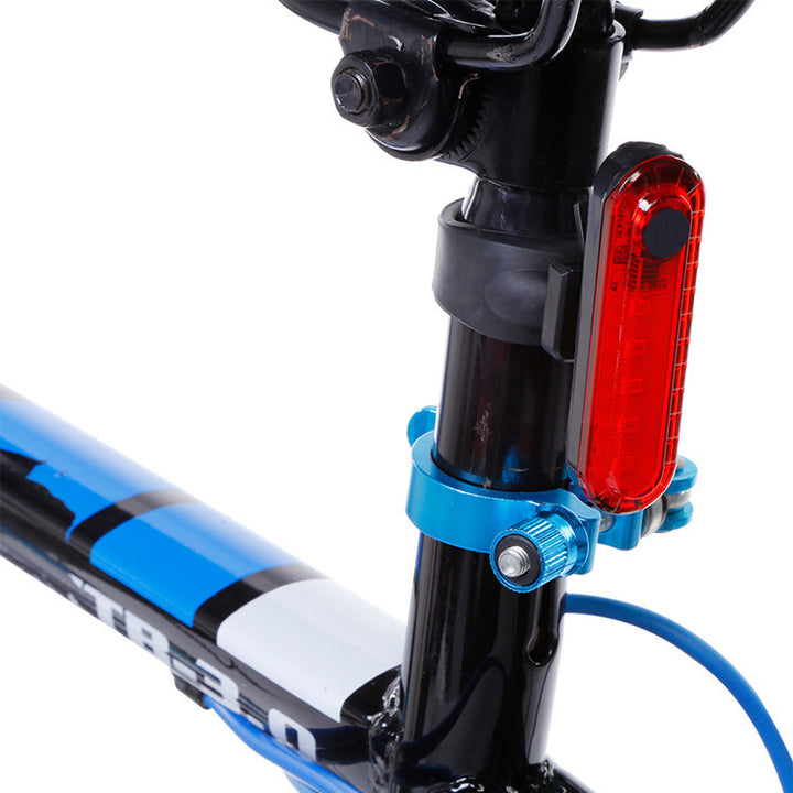 Solar-Powered Bicycle Rear Safety Light Bowlift