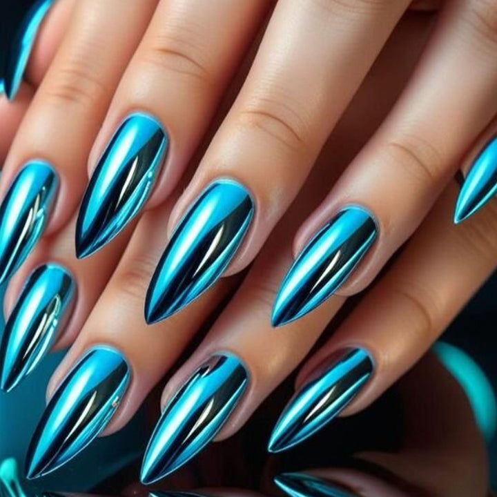 Shiny artificial nails Bowlift