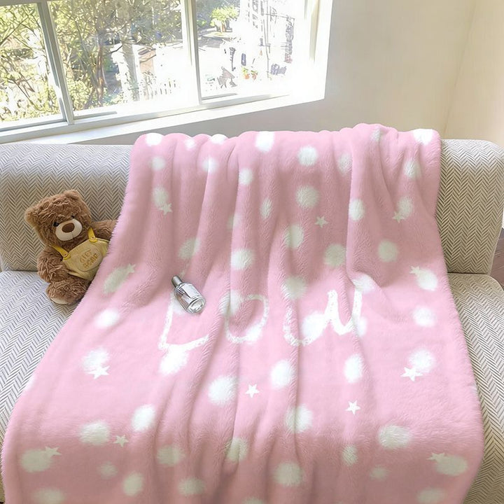 Cozy Fleece Throw Blanket