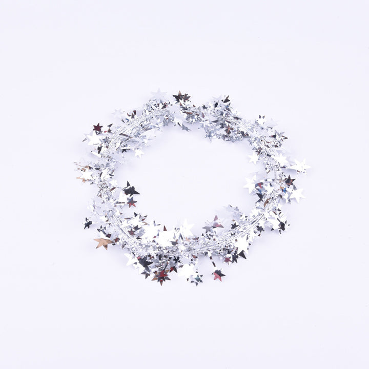Decorative Metallic Star Garland Bowlift