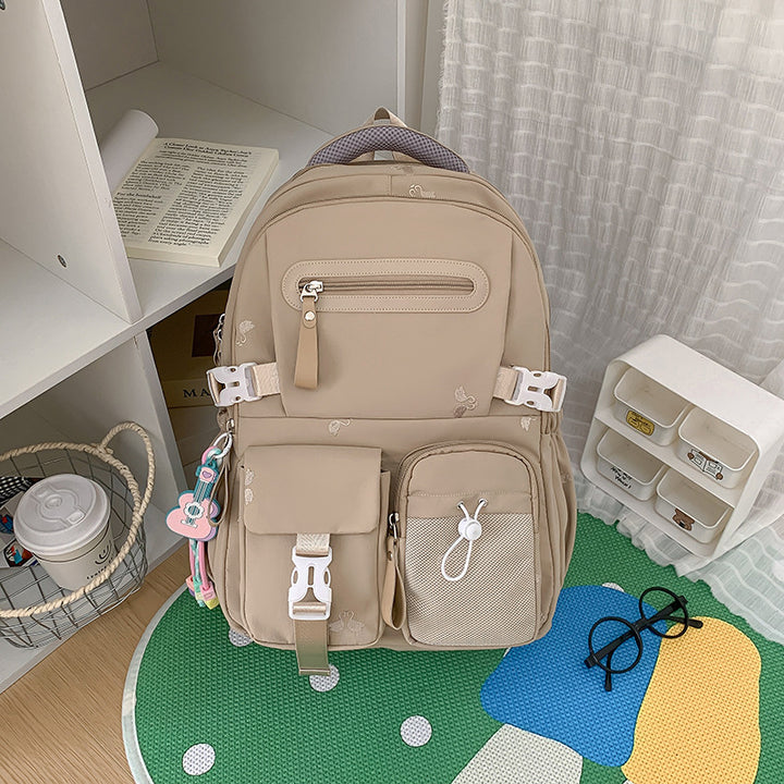 Multi-Pocket Functional Backpack Bowlift