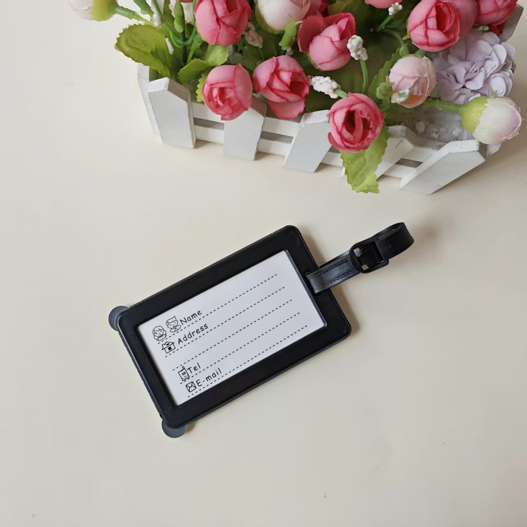 Unisex luggage tag in creative travel design Bowlift