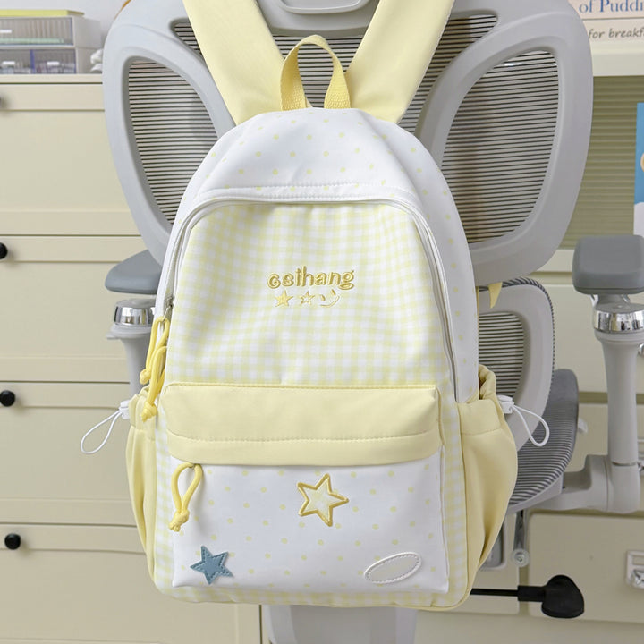 Stylish Patterned Backpack Bowlift