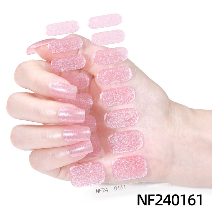 Elegant French Tip Nail Wraps