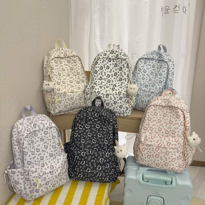 Playful Patterned Student Backpack Bowlift