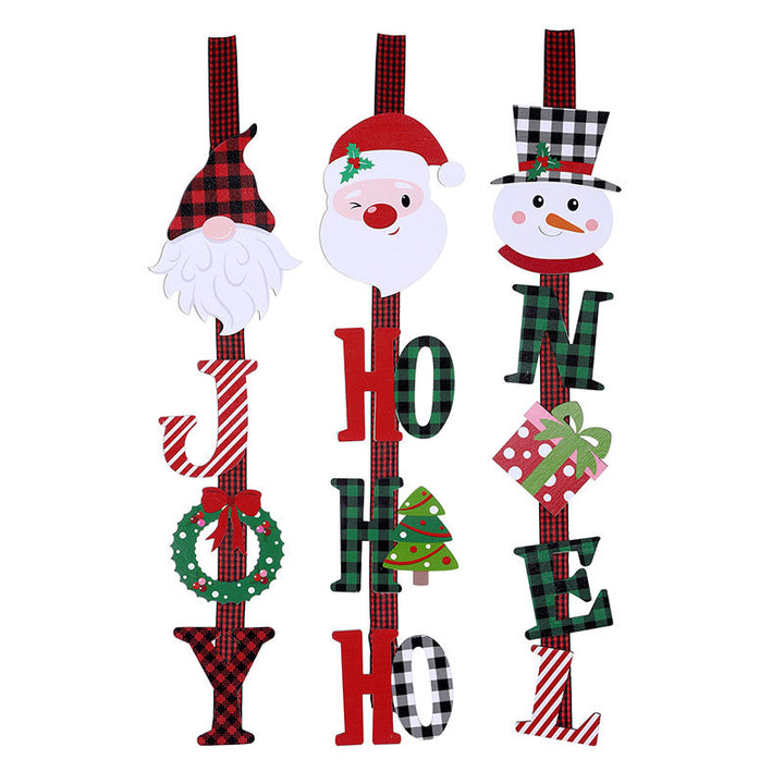 Holiday Decorative Wall Hanging Sign Bowlift