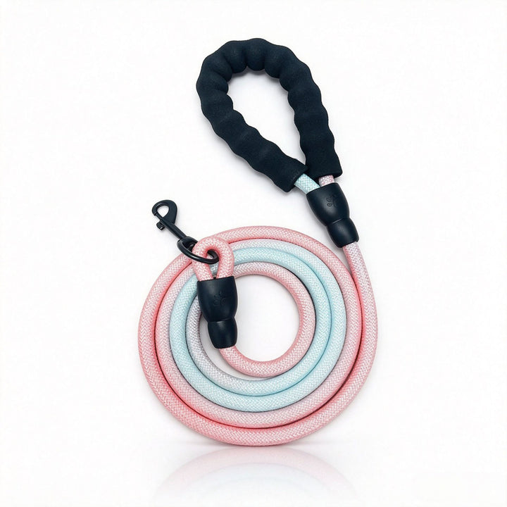 Heavy-Duty Padded Rope Dog Leash Bowlift