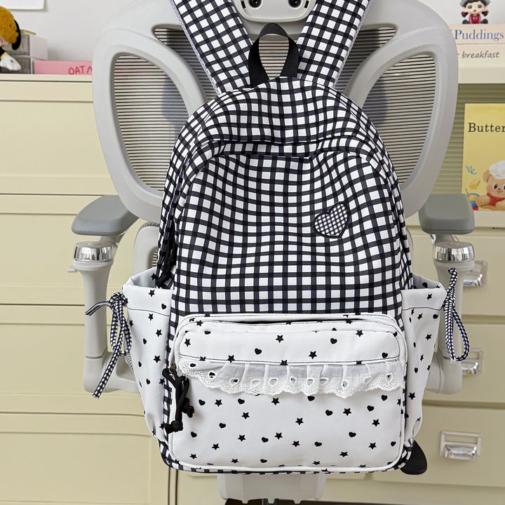 Playful Bunny Ears School Backpack Bowlift