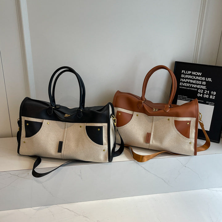 Stylish Canvas Weekender Bag