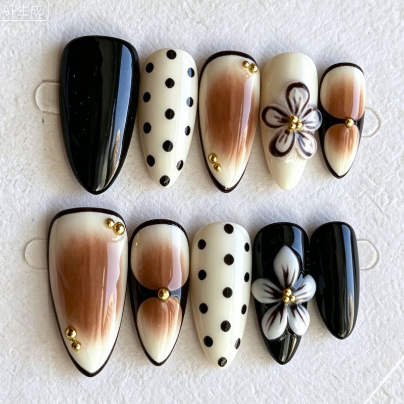 Glamorous Artistic Press-On Nail Set