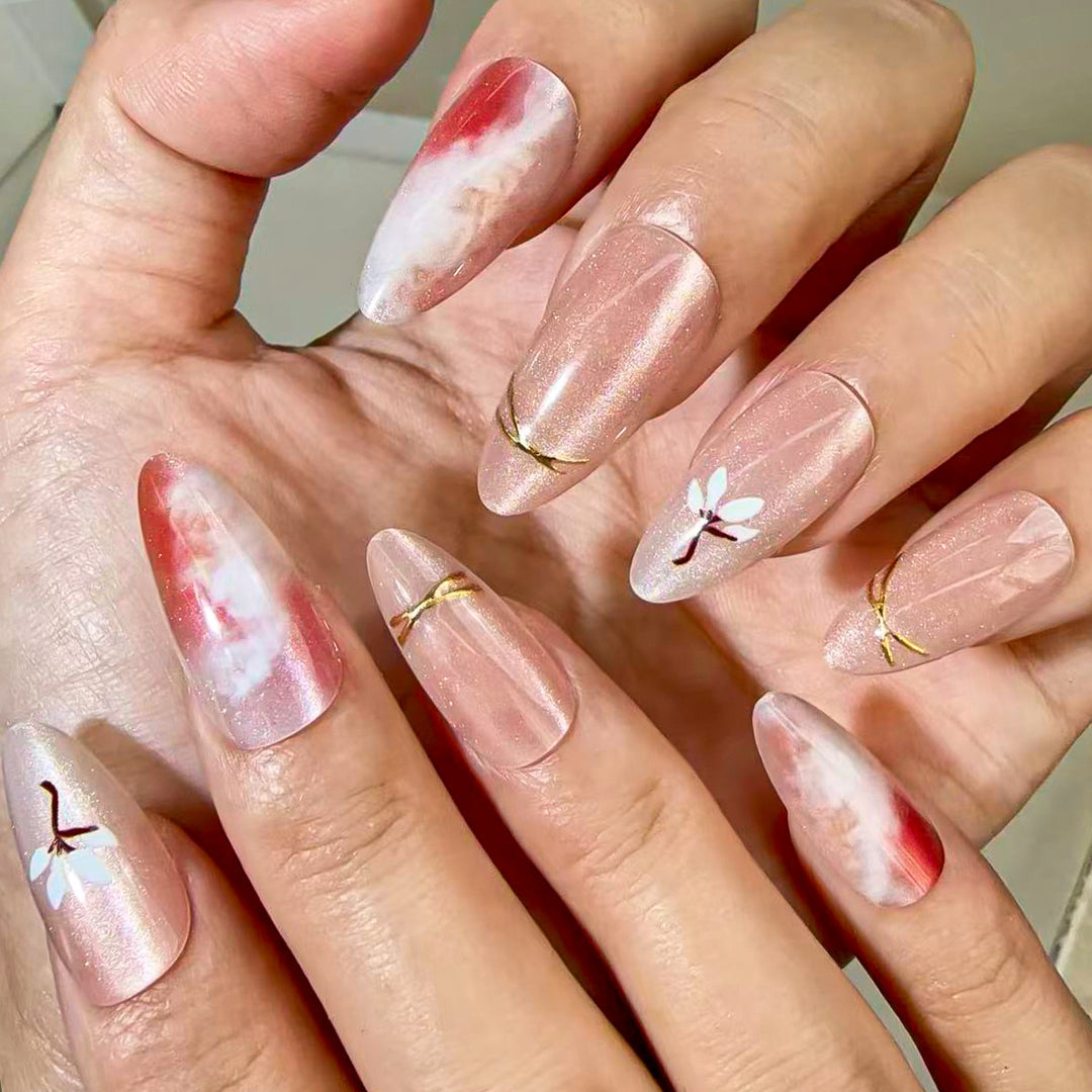 Artistic Press-On Nail Collection Bowlift