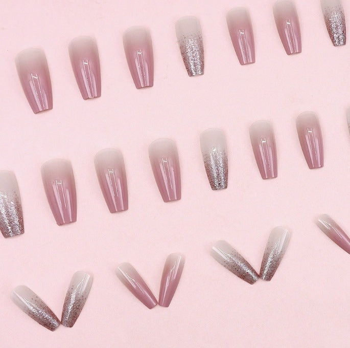 Glittery Decorative Nail Art Enhancements Bowlift