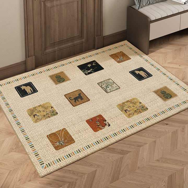 Astronaut-Themed Decorative Area Rug Bowlift