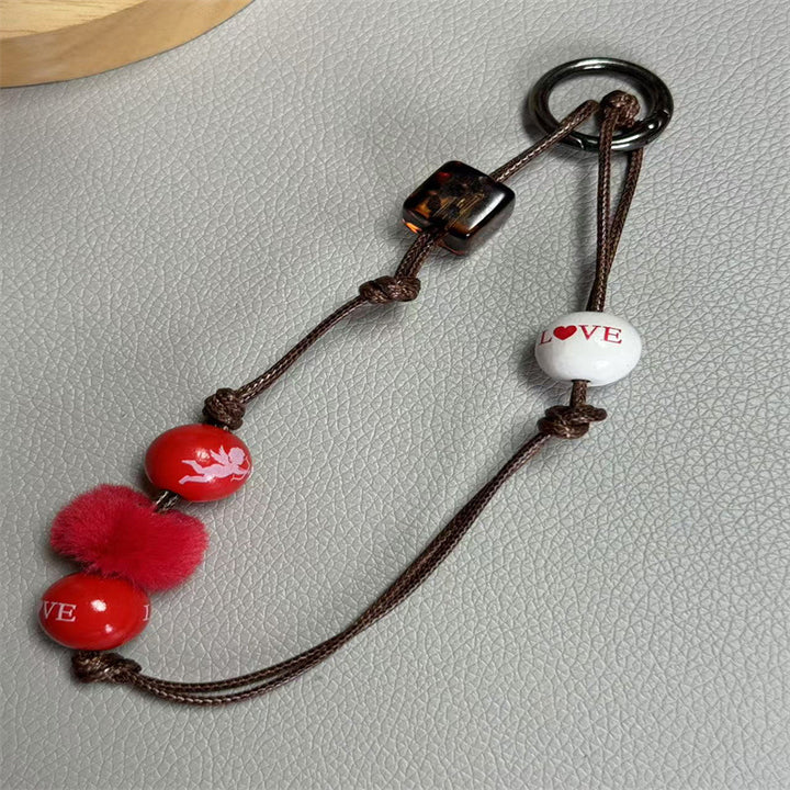 Decorative Beaded Keychain Bowlift 1790135971