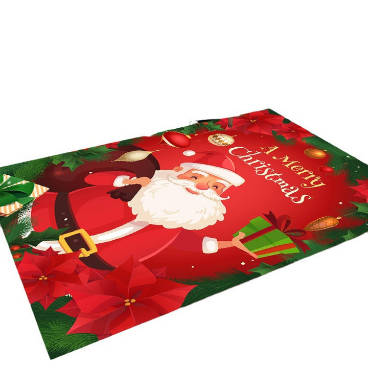 Festive Decorative Christmas Area Rug Bowlift