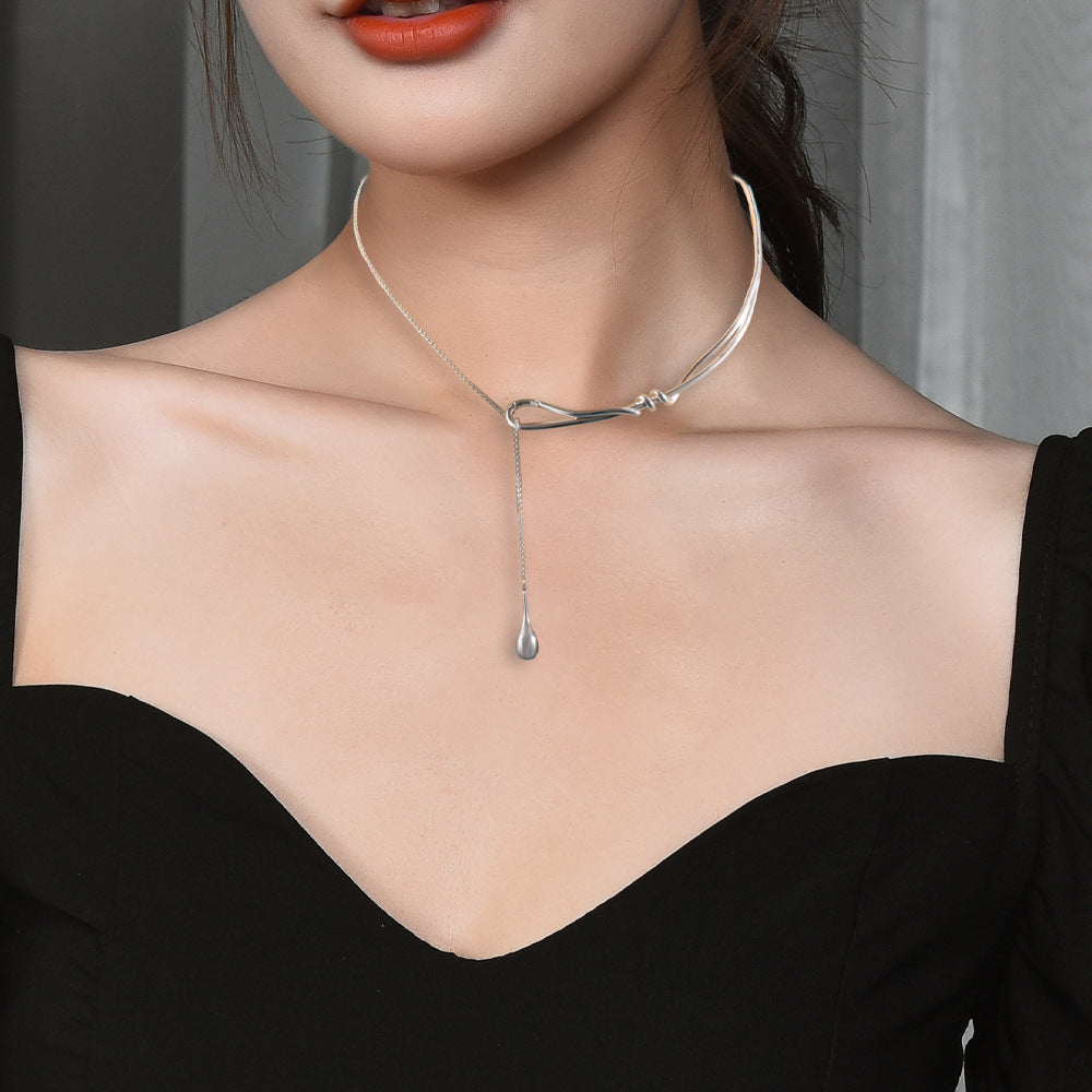 Contemporary Sculptural Necklace Bowlift