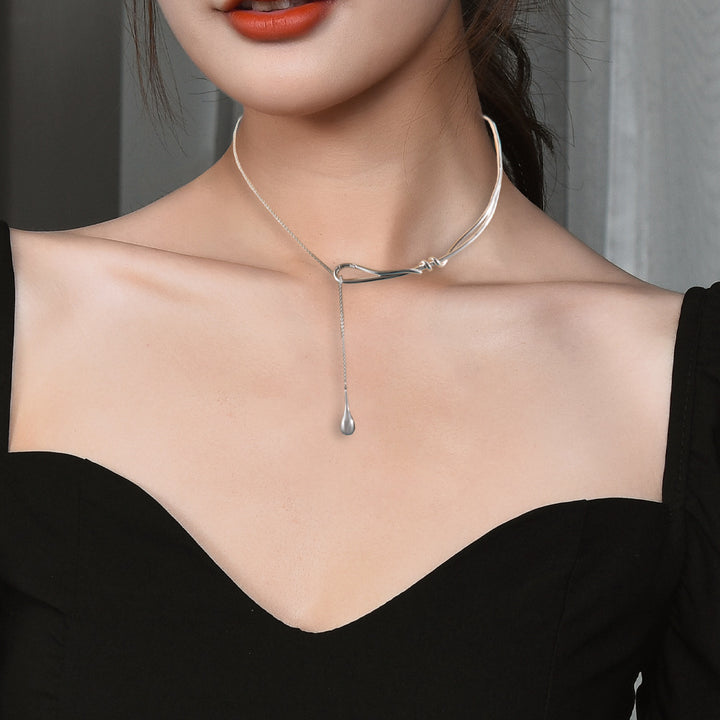 Contemporary Sculptural Necklace Bowlift