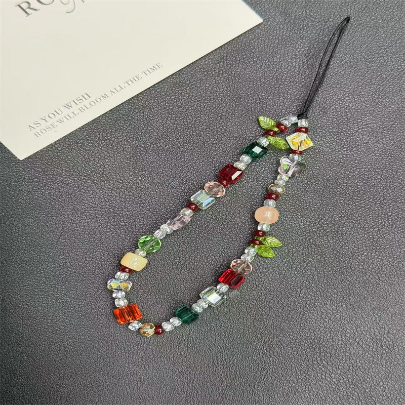 Colorful Decorative Beaded Eyewear Lanyard Bowlift