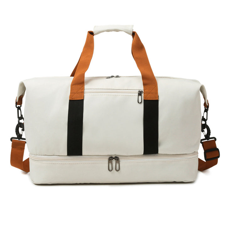 Sporty Travel Bag with Multifunctional Compartments Bowlift