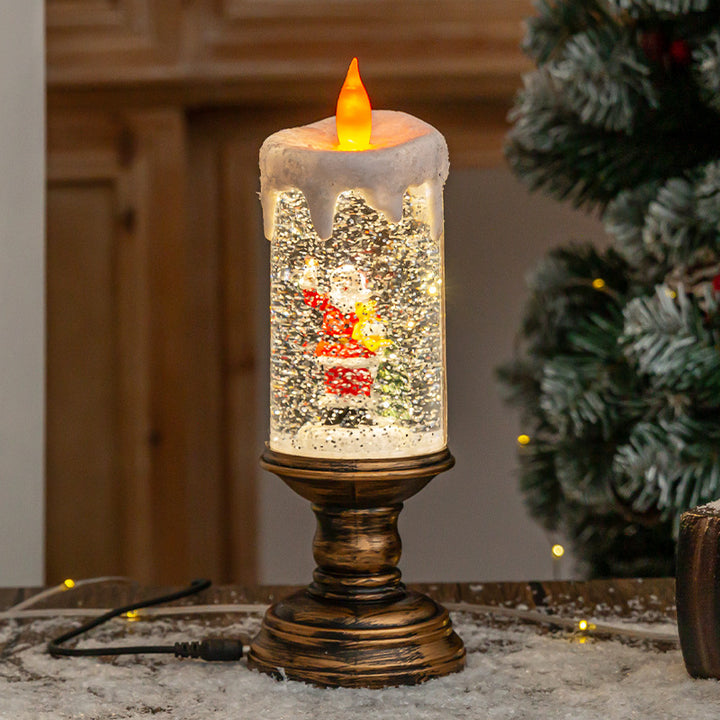 Decorative Musical Light-Up Candle Lamp