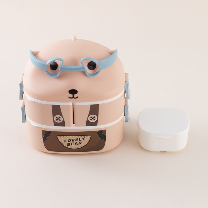 Adorable Animal-Themed Bento Box
