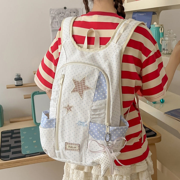 Stylish Decorated Backpack Bowlift