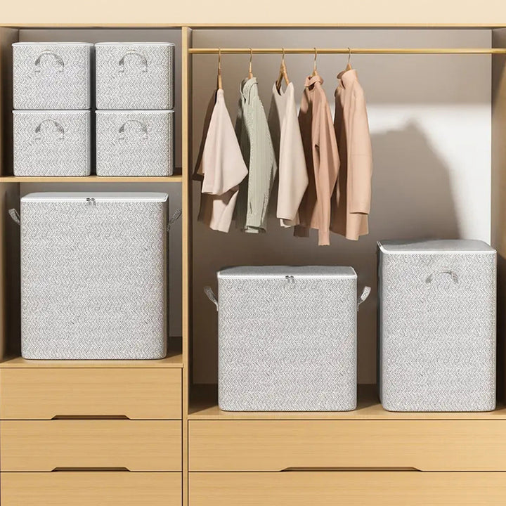 Stylish Woven Storage Hamper Bowlift