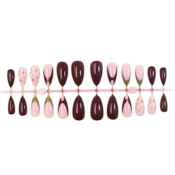 Nail art set with glamorous design elements and elegant accents Bowlift