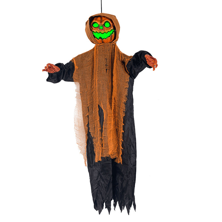 Animated Pumpkin Ghost Decoration Bowlift