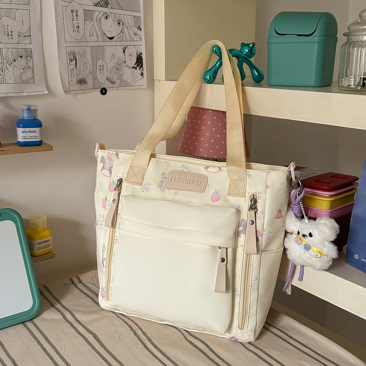 Whimsical Character-Themed Backpack Bowlift