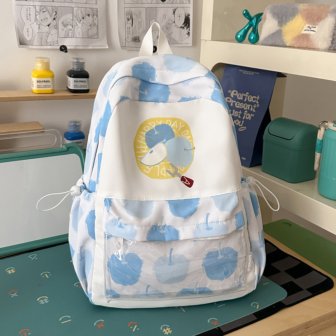 Playful Illustrated Lightweight Backpack Bowlift