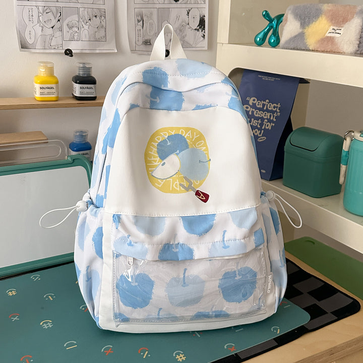Playful Illustrated Lightweight Backpack Bowlift